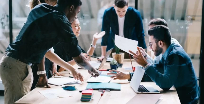 liderança comportamental em uma empresa